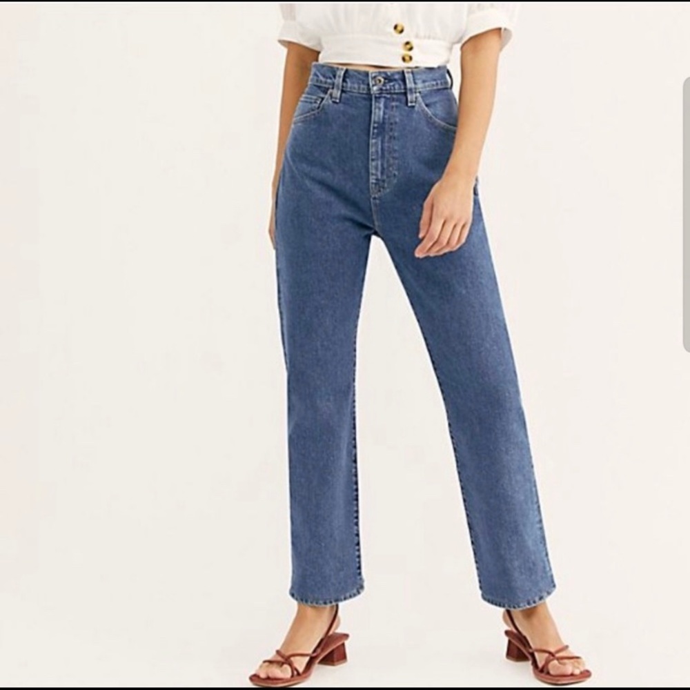 Levi's Made & Crafted 701 High Rise Straight Jeans
